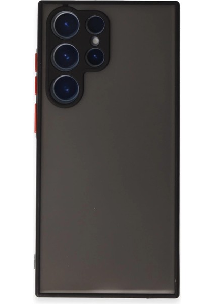 Samsung Galaxy S23 Ultra Kılıf Montreal Silikon Kapak - Siyah