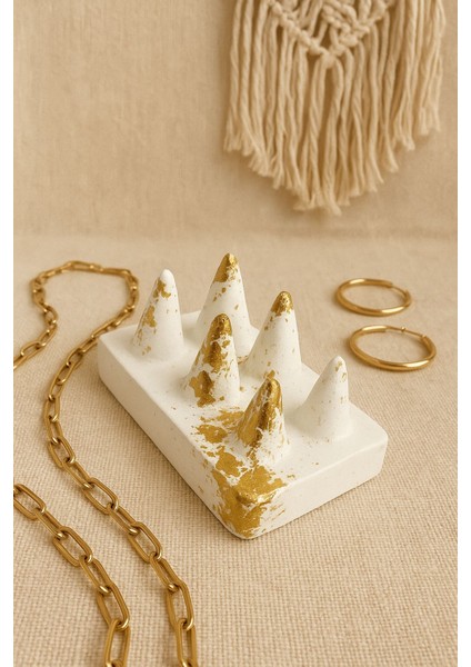 Dekoratif Yüzük Tutucu