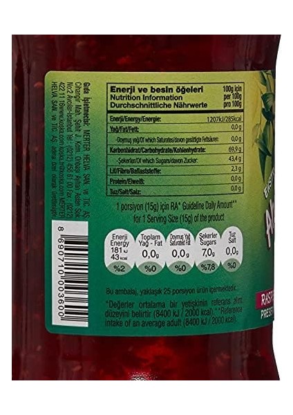 Koska 380 G Ekstra Geleneksel Ahududu Reçeli modelleri