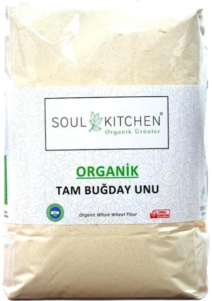 Soul Kitchen Organik Tam Buğday Unu 1000GR fiyatları