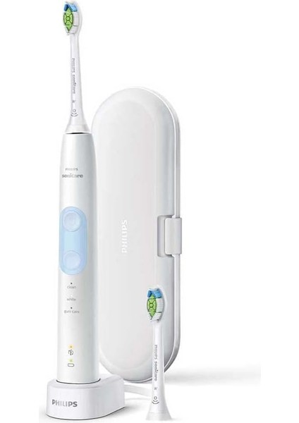 Philips Sonicare Protective Clean 5100 Sonic Şarjlı Diş Fırçası, 7 Kat Daha Fazla Plak Temizliği, 3 Temizlik Modu, Basınç Sensörü, 14 Gün Şarj Ömrü, Seyahat Kabı, 1 Eksta Yedek Başlık, HX6859/29 fiyatları