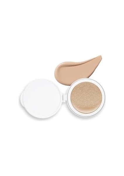 Mıssha Yarı Mat Görünüm Sunan Cushion Fondöten (Iç Yedek) Magic Cushion Cover Lasting SPF50+/PA+++ (No.23)