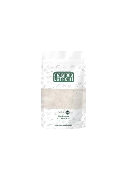 Makarna Lütfen! Organik Tam Buğday Unu (250 Gram) modelleri