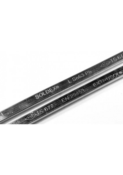 Eco Lounge Soldex Çubuk Lehim 63-37 Extrusol 1000 gr - Sn:63 / Pb:37