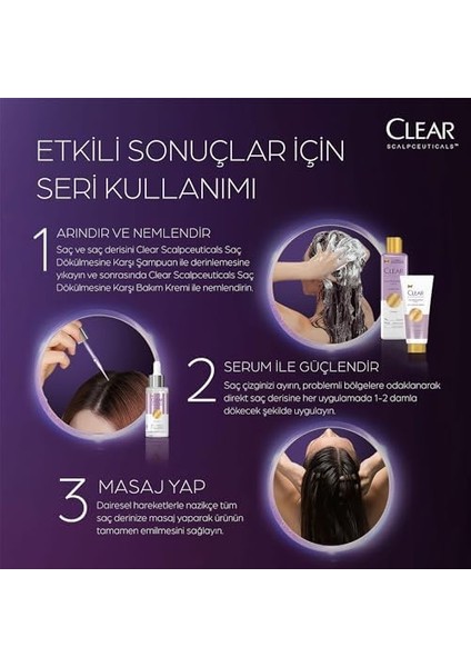 Clear Scalpceuticals Saç Bakım Kremi Saç Dökülmesine Karşı 170 ml fiyatları