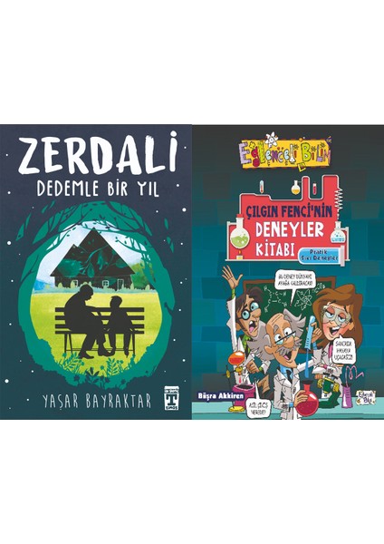 Zerdali Dedemle Bir Yıl (Yaşar Bayraktar) ve Çılgın Fencinin Deneyler Kitabı-Pratik Sıvı Deneyleri