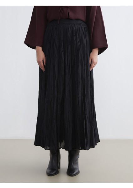 Yeni Sezon Beli Fermuarlı Kloş Etek fiyatları