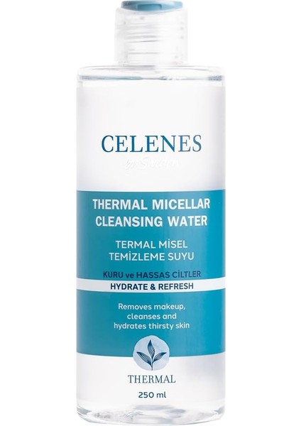 Celenes Thermal Misel Temizleme Suyu Kuru ve Hassas Ciltler (250 Ml) modelleri