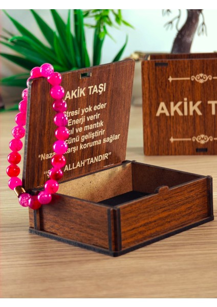 Doğaltaş Bileklik Akik Taşı, Hematit Taşı, Lav Taşı, Şifa Kaynağı Doğaltaş Bileklik