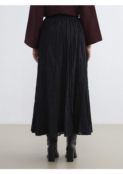 Yeni Sezon Beli Fermuarlı Kloş Etek fırsatları