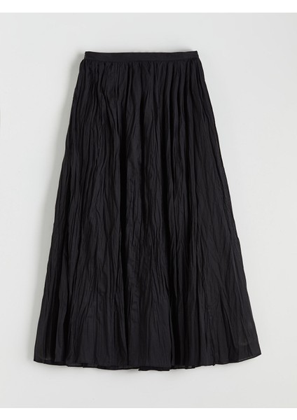 Yeni Sezon Beli Fermuarlı Kloş Etek indirimleri