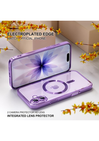 Iphone 17 Uyumlu Magsafe Destekli Kamera Korumalı Şeffaf Yumuşak Telefon Kılıfı