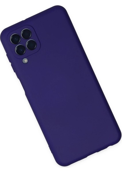 Samsung Galaxy M33 Kılıf Nano Içi Kadife Silikon - Mor fiyatları