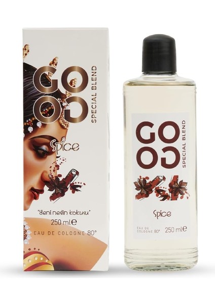 Gogo Spice Kolonya 250ML Cam Şişe modelleri
