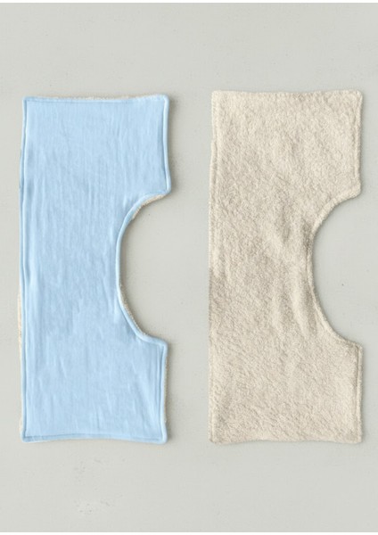 Organik Pamuk Müslin ve Havlu Tabanlı Çift Yönlü Kullanm Omuz Bezi Ağız Ter Mendili Omuz Örtüsü 2'li fiyatları