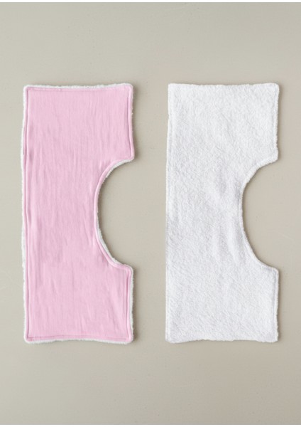 Organik Pamuk Müslin ve Havlu Tabanlı Çift Yönlü Kullanm Omuz Bezi Ağız Ter Mendili Omuz Örtüsü 2'li fırsatları