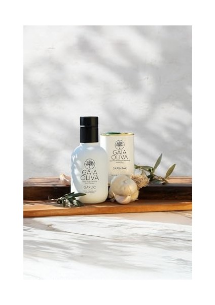 Sarımsak Çeşnili 250 ml Natürel Sızma Zeytinyağı (Yeni Hasat) fiyatları