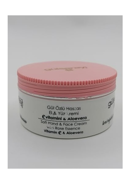 Gülsarayı Aloe Vera ve E Vitaminli Gül Özlü Hassas El ve Yüz Kremi 250ML modelleri