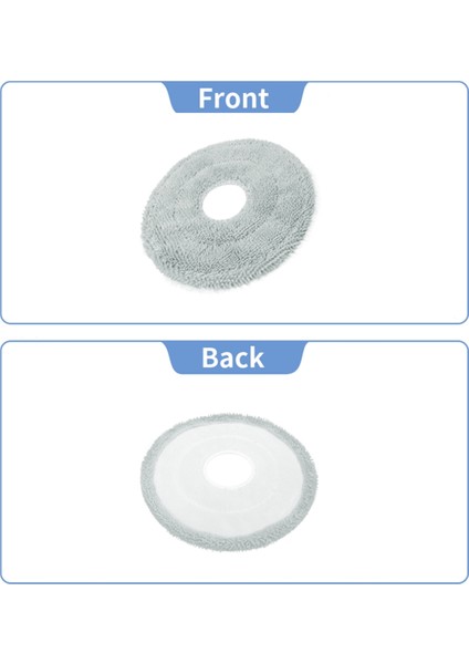 6pcs Dream L10S Pro Ultra ISI/X30 ULTRA/X30 PRO/S10 Pro Ultra Vakum Süpürge Mop Pad&#39;i Değiştirin (Yurt Dışından) fiyatları