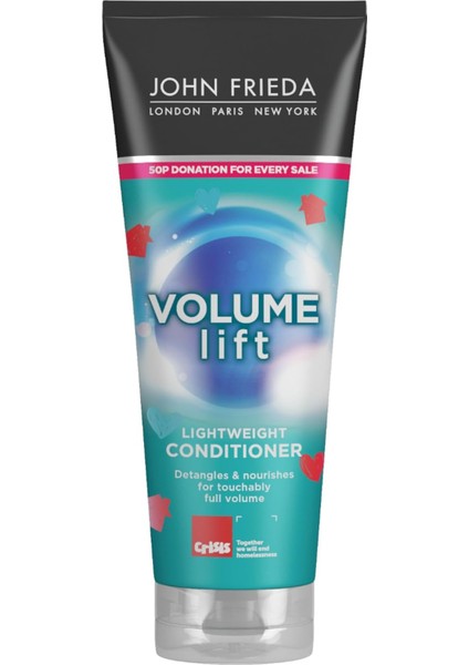 John Frieda Dolgunlaştırıcı Etkili Hacim Veren Bakım Kremi, 1 Paket (1 x 250 Ml)