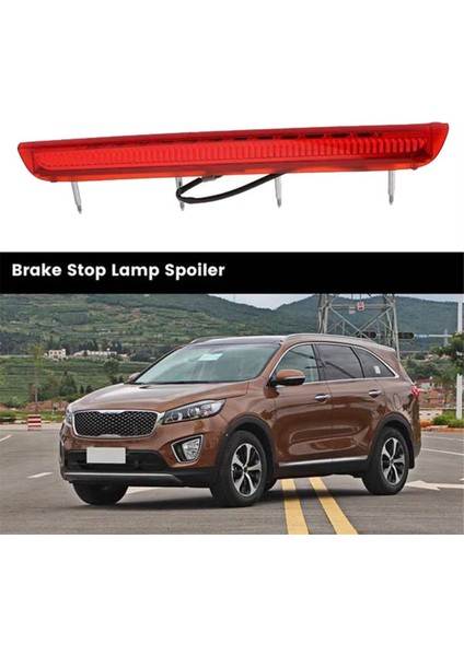 Araba Arka Yüksek Montaj 3. Fren Durma Lambası Spoyleri Kia Sorento 2015-2018 92700C5000 92700-C5000 Araba Aksesuarları (Yurt Dışından) fiyatları