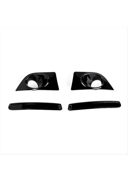 Ford Mustang Için 2010-2014 Araba Ön Sis Lambası Kapağı Kaplama Süslemesi Etiket Aksesuarları (Yurt Dışından)