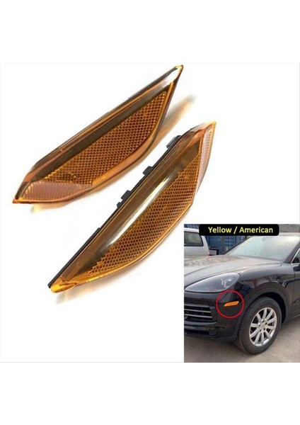 95863107100 Araba Yan Marker Göstergesi Porsche Cayenne Için Yan Çamurluk Uyarı Lambası Abd 2011-2014 95863107200 (Yurt Dışından) fiyatları