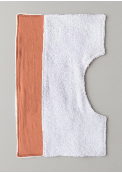 Organik Pamuk Müslin ve Havlu Tabanlı Çift Yönlü Kullanm Omuz Bezi Ağız Ter Mendili Omuz Örtüsü 2'li indirimleri