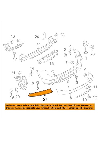 Bmw X3 F25 2014-2017 Araç LED Arka Tampon Işık Arka Sis Lambası Uyarı Işık Reflektör Tay Lamitleri 63257352209 (Yurt Dışından) indirimleri
