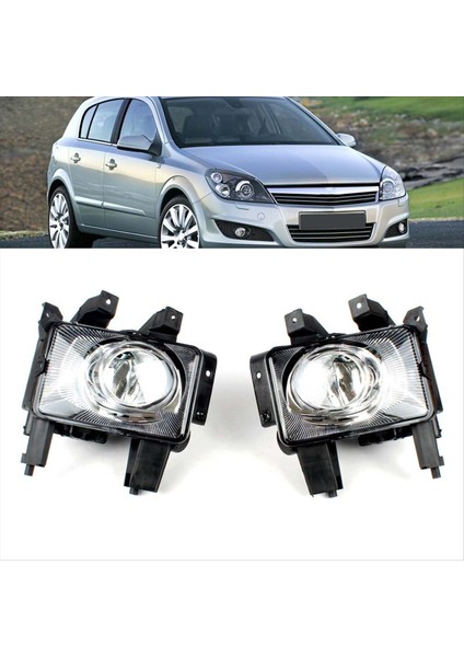 1paır Araç Ön Tampon Sis Lambaları Opel Vauxhall Astra H Zafira Için Ampul Olmayan Sisler Sürüş Lambası Sisli Işığı 2004-2011 (Yurt Dışından) indirimleri