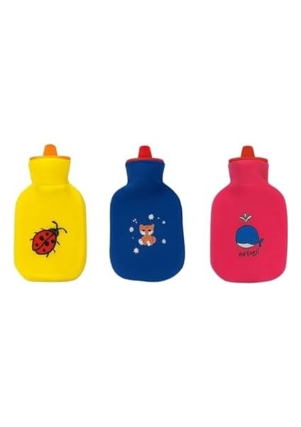 25 cm Mini Sıcak Su Torbası – Çocuklar Için Yumuşak Kılıflı, Sevimli Desenli fiyatları