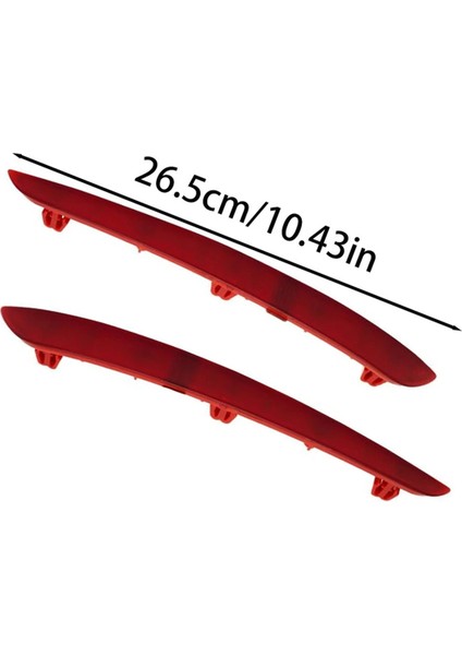 Arka Tampon Trim Reflektör Şeridi Yansıtıcı Kapak 6314738765 63147388766 Bmw 530I 2017-2020 (Yurt Dışından) fiyatları