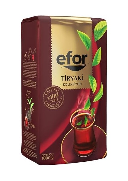 Efor Tiryaki Koleksiyon Dökme Çay 500 G fiyatları