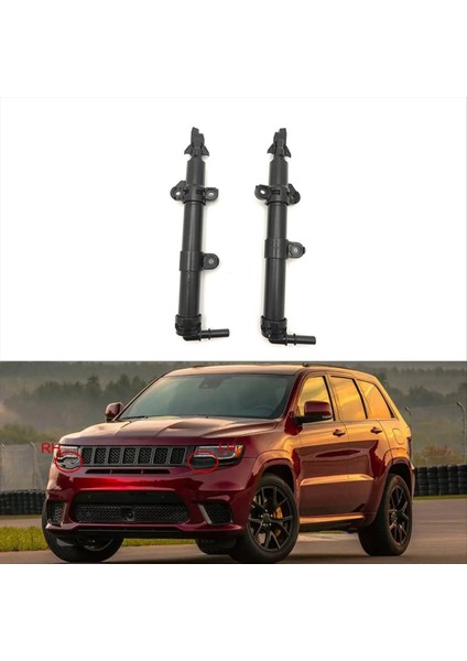 Ön Kafa Işık Lambası Yıkayıcı Püskürtme Nozul Temizleme Pompası Aktüatörü 68349873AB Jeep Grand Cherokee 2016-2021, Sol (Yurt Dışından) fırsatları