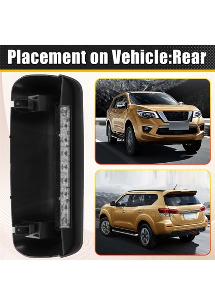 Nissan Terra 2018 Otomobil Arka Bagaj Üç Üçüncü Fren Işık Lambası 26598-5KA0A (Yurt Dışından) indirimleri