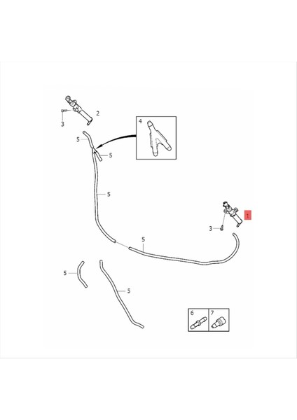 Volvo V40 Cross Country Için Sol Ön Far Yıkayıcı Nozul 31276117 (Yurt Dışından) modelleri