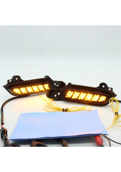 Toyota Tacoma 2016-2020 Için LED Gündüz Koşu Işık Flaması Sis Lambası (Yurt Dışından) modelleri