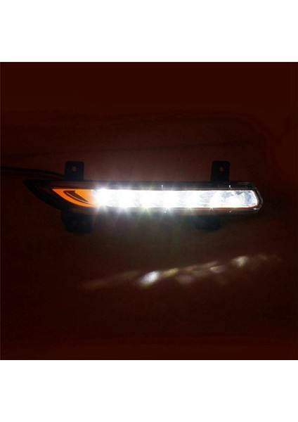 Araba Ön LED LED Drl Sis Işığı Renault Fluence 2014+ Otomatik Sürüş Lambası Gündüz Çalışan Işık Tampon Lambası (Yurt Dışından) modelleri