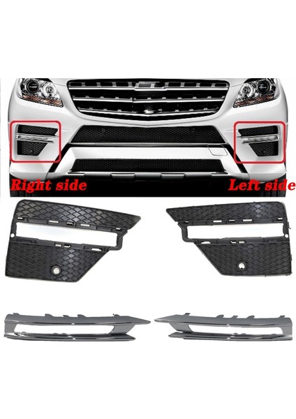 Araba Front Grille Gündüz Koşu Işığı Kapağı 1668851374 1668851474 Mercedes Benz ml W166 ML250 ML350 ML400 (Yurt Dışından) fiyatları