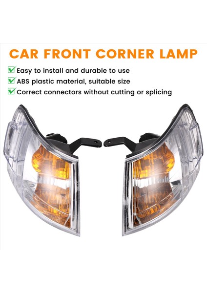 Toyota Corolla AE100 AE101 E100 1993 1994 1995 1996 1997 Sinyal Lambası Için 1 Çift Araba Ön Köşe Lambası Işığı (Yurt Dışından) indirimleri