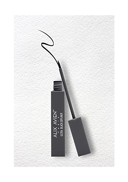 Alıx Avıen Uzun Süre Kalıcı,suya Dayanıklı,yoğun Pigmentli Keçe Uçlu Siyah Likit Eyeliner- Ultra Black Dipliner modelleri