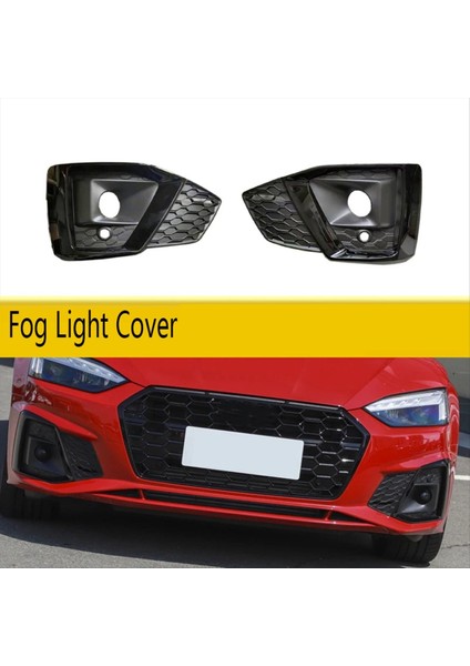 Araba Siyah Sağ Sis Izgara Kapağı Ön Bal Peteği Tampon Izgarası Audi A5 S5 2019-2023 (Yurt Dışından) indirimleri