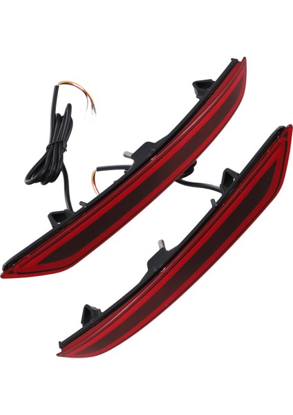 1 Çift LED Arka Tampon Reflektör Kuyruk Freni Sinyali Işık Lambası Subaru Forester 08-16 (Yurt Dışından) fiyatları