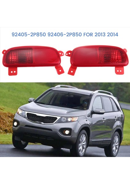 92405-2P850 92406-2P850 Arka Tampon Fren Lambaları Uyarı Işıkları Kia Sorento 2013 2014 Için Arka Fren Lambaları Araba (Yurt Dışından)