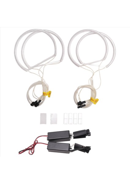 4x Ccfl Angel Göz Halo LED Yüzük Bmw E46 3 Serisi Için Projektör Olmayan (Yurt Dışından) fiyatları