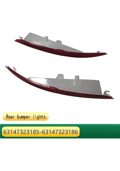 Bmw X6 F16 2014-2016 Için Sol Arka Tampon Reflektör Fren Uyarı Lambası 63147323185 (Yurt Dışından) indirimleri