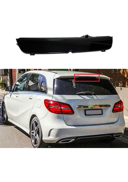 Siyah Lens LED Üst Düzey Üçüncü Fren Durdur Işığı Mercedes Benz B-Serisi W246 W242 2011-2018 A2468200156 (Yurt Dışından) modelleri