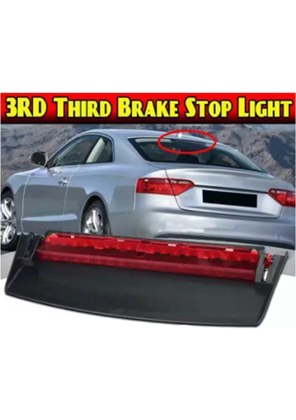 Araba LED Üçüncü Durdurma Fren Işığı Arka Arka Lamesi 8t0 945 097 B 8T0945097B Audi A5/s5 2008-2017 Ek Fren Lambası Için (Yurt Dışından) indirimleri