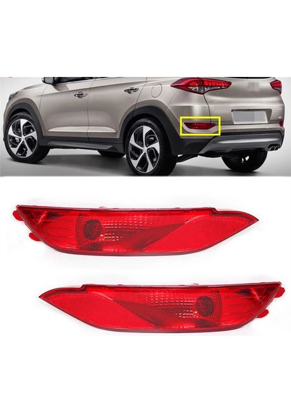 Araba Sol Arka Tampon Sisli Sis, Hyundai Tucson Için 2015 2017 2018 2015 2015 Için Araba Sol Park Uyarısı Reflektör Araç Lanımı (Yurt Dışından) fiyatları