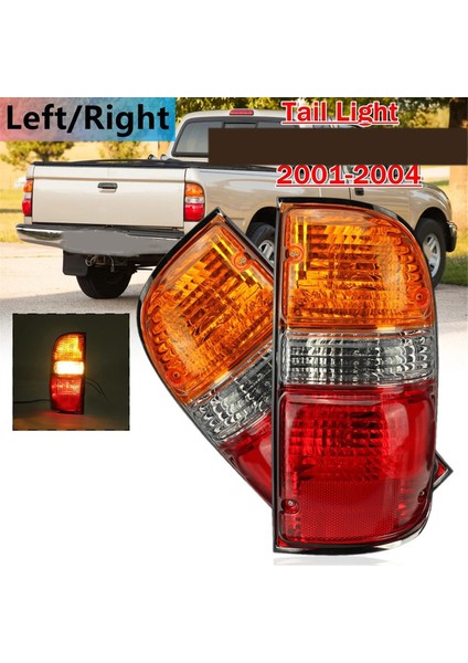 Toyota Tacoma Için 2001-2004 Pikap Tail Işıkları Fren Lambaları Ampul Olmadan Sağ (Yurt Dışından) fırsatları